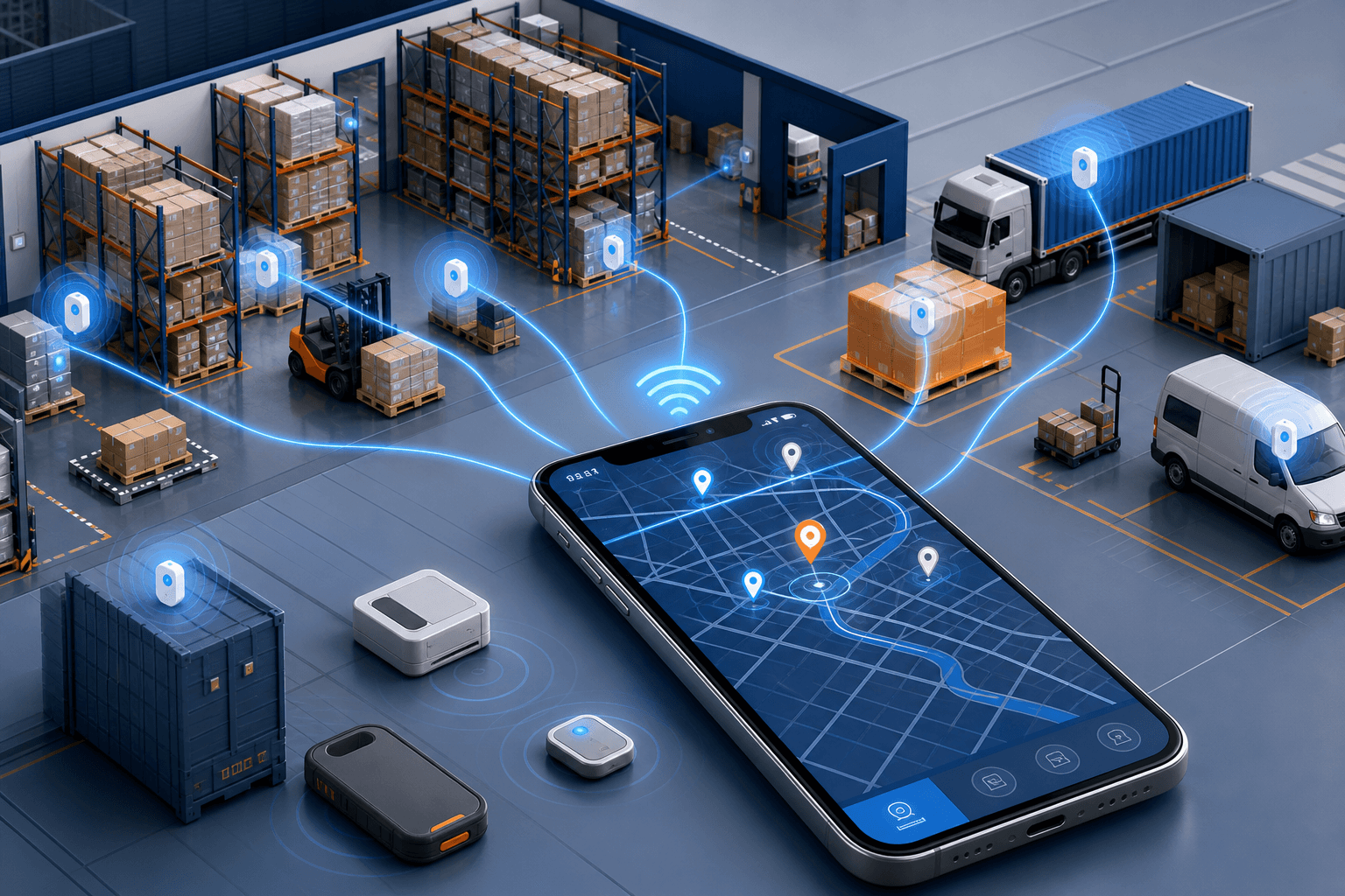 BLE Beacon Logistics & Asset Tracking